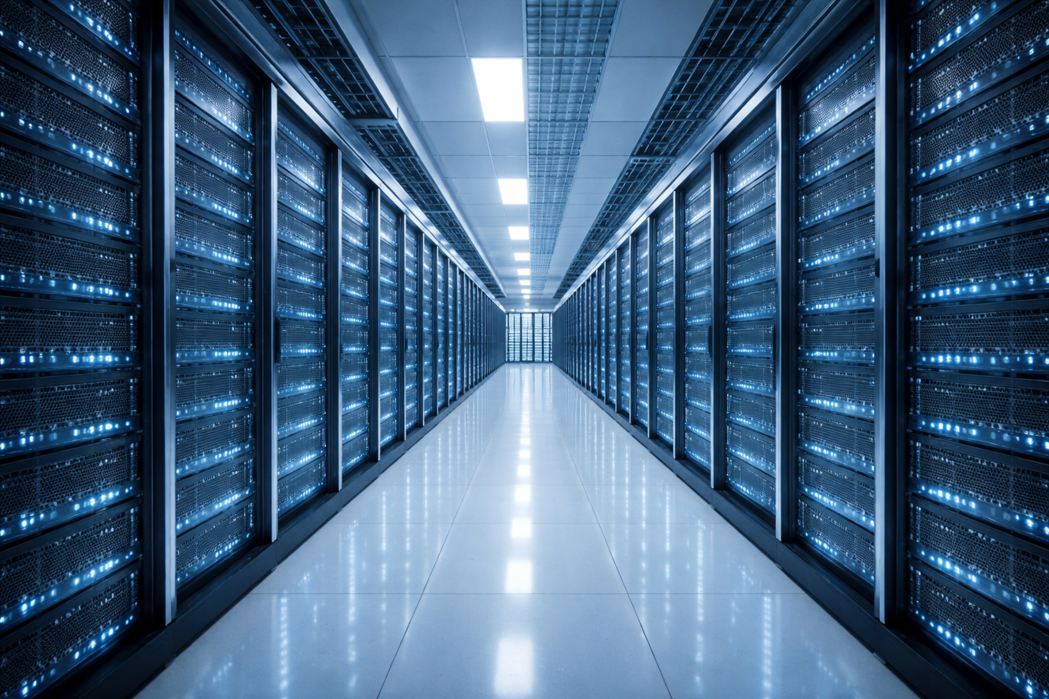 Data center interior