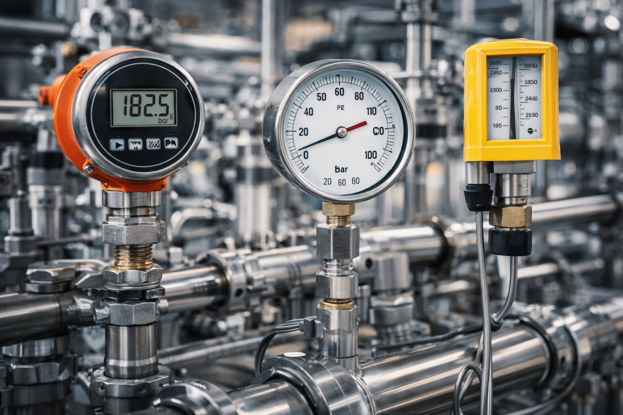 Industrial instrumentation meters