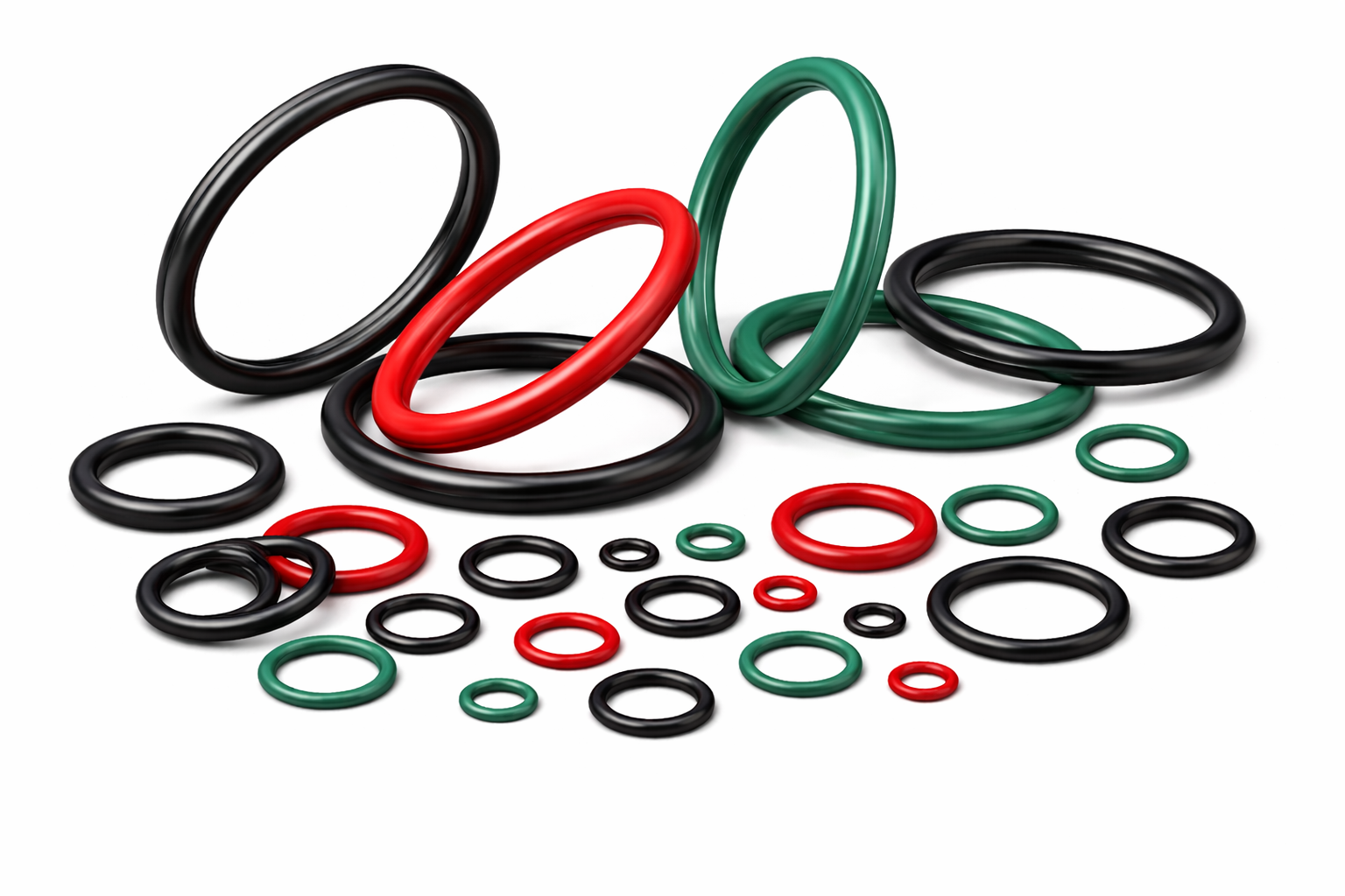Assorted sealing rings